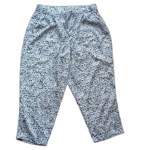 Old Navy Active StretchTech Pull On Cropped Pants Loose Fit XL Confetti Flecks